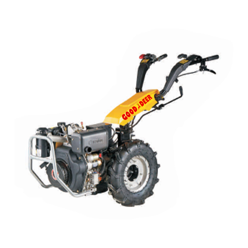 Mers pe două roți în spatele tractorului rotativ